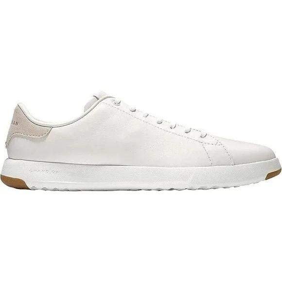 Cole Haan Grandpro Tennis Mens Size 11.5 W Sneaker Shoes WhiteLeather C22584